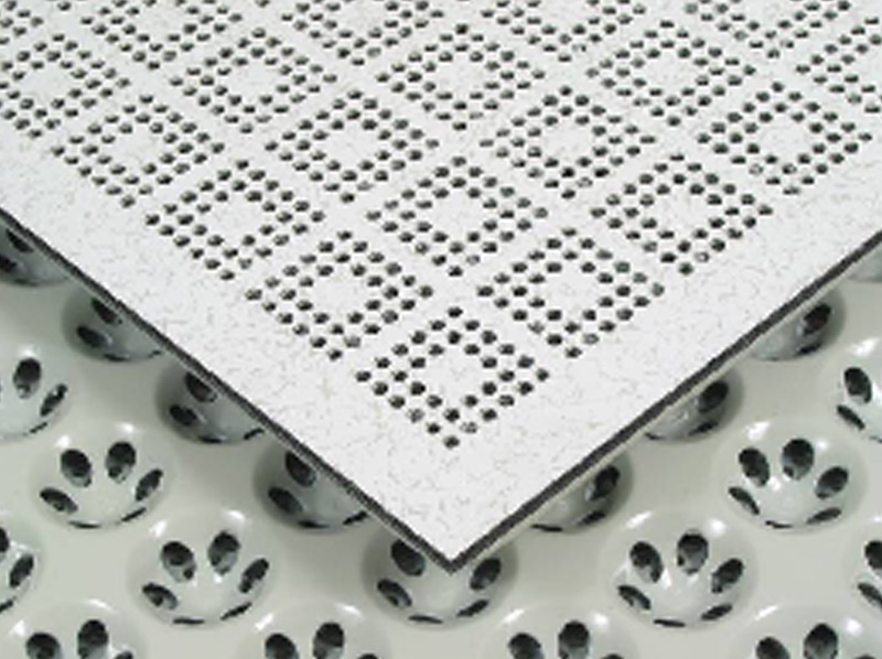 perforated panels